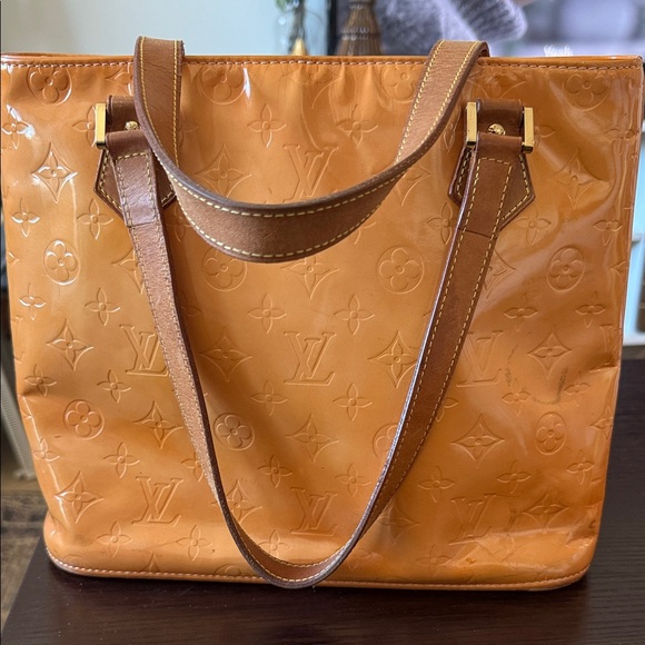 Louis Vuitton Caramel Embossed Tote